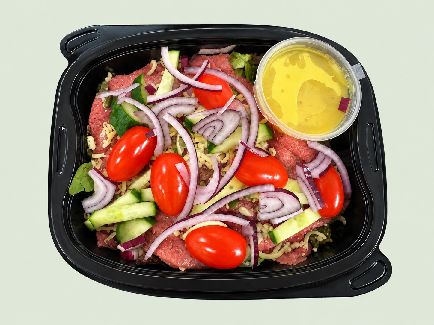 Maaltijdsalade carpaccio