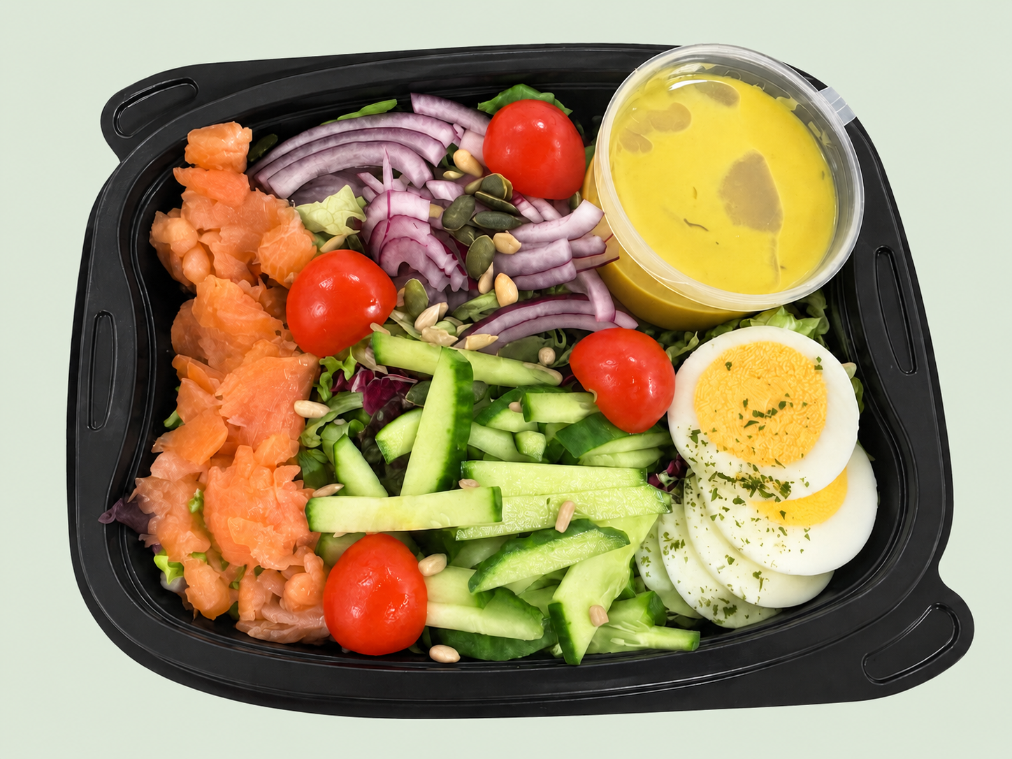 Maaltijdsalade zalm